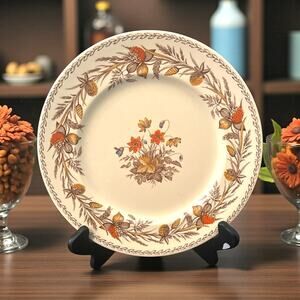 Johnson Brothers Old English Clover 10” Dinner Plate England Vintage Ironstone